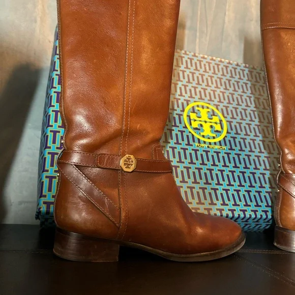 Tory Burch Brita Riding Boot - Picture 12 of 13